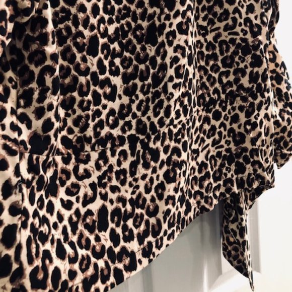 Leopard Print Lightweight Jacket - Picture 4 of 5